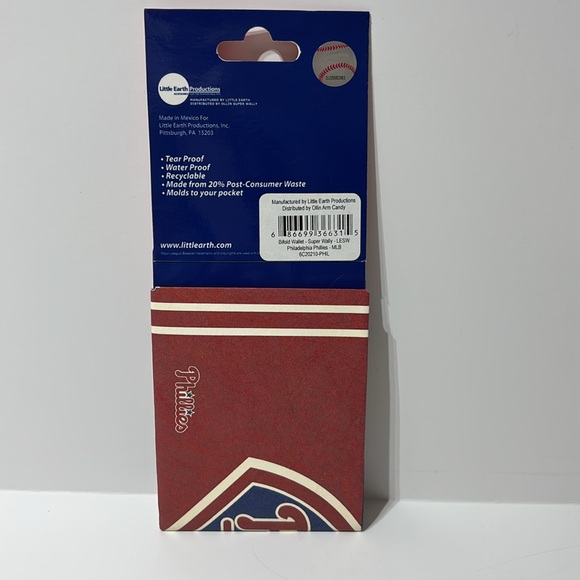 MLB Philadelphia Phillies Super Wally Bi-Fold Wallet - Picture 8 of 11